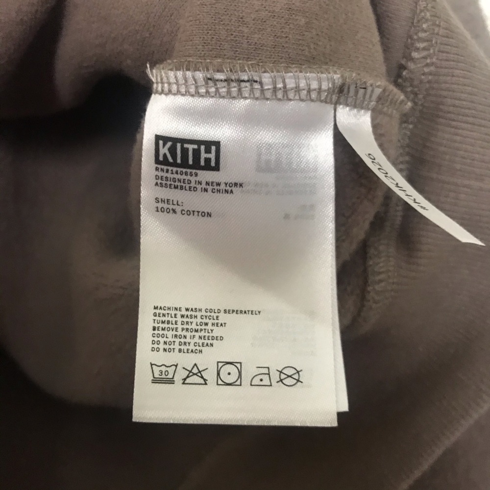 Kith Blocked Williams Hoodie Cinder - Picture 6 of 7
